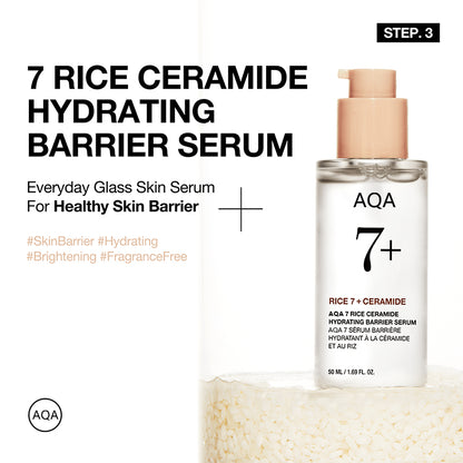 AQA™ Rice Nourishing Full Set for Dry Skin