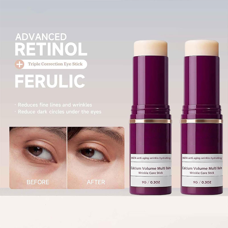 🏆Hot Sale⚡HZA™ Anti-Aging Multi-Balm Stick - Wrinkle Care for Face, Lips &amp; Eyes