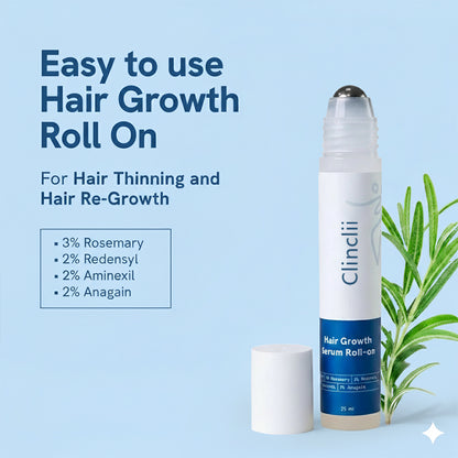 Give your hair visible regrowth and renewed confidence without the wait with Clinclii™!