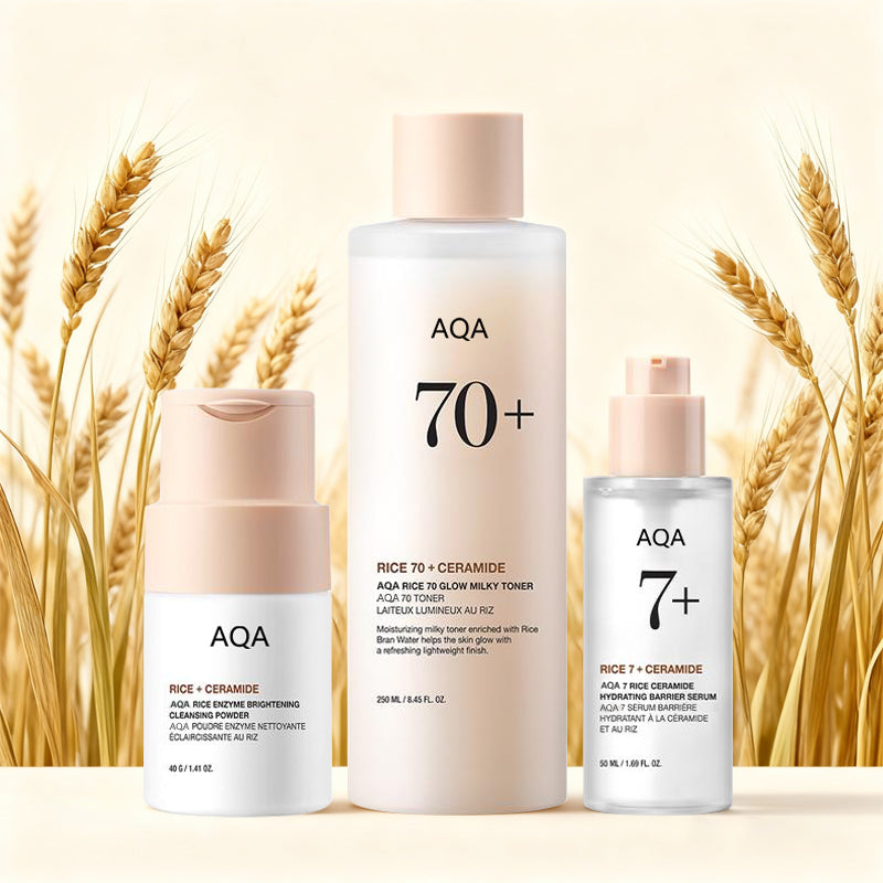 AQA™ Rice Nourishing Full Set for Dry Skin