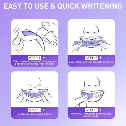 Clinclii™ Whitening Strips – Professional Teeth Whitening at Home