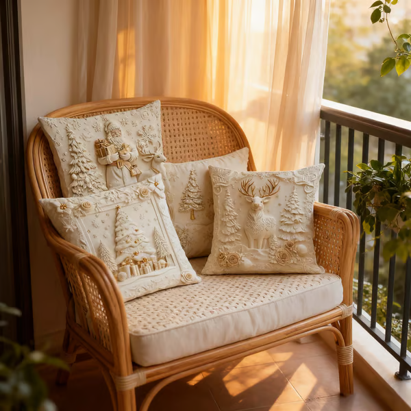 HZA™🎄Christmas Sale 70% OFF🔥Christmas Themed Cushion Cover