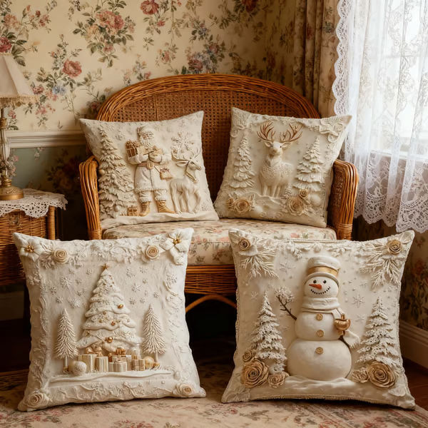 HZA™🎄Christmas Sale 70% OFF🔥Christmas Themed Cushion Cover