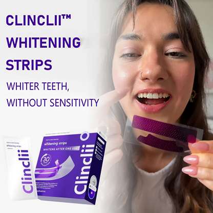 Clinclii™ Whitening Strips – Professional Teeth Whitening at Home