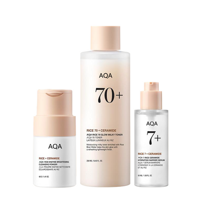 AQA™ Rice Nourishing Full Set for Dry Skin