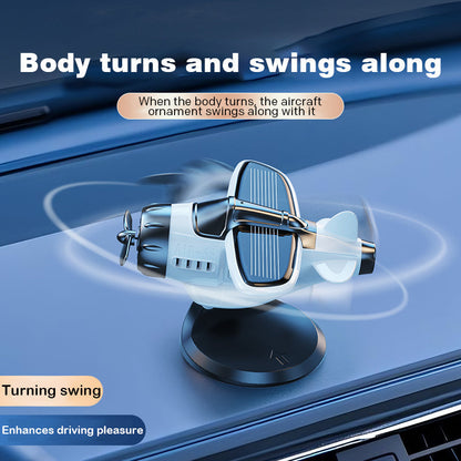 🎁 2025 Limited Time Sale - 50% OFF 🔥 Solar-Powered Airplane-Shaped Car Ornaments