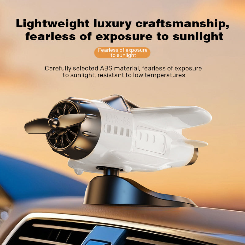 🎁 2025 Limited Time Sale - 50% OFF 🔥 Solar-Powered Airplane-Shaped Car Ornaments