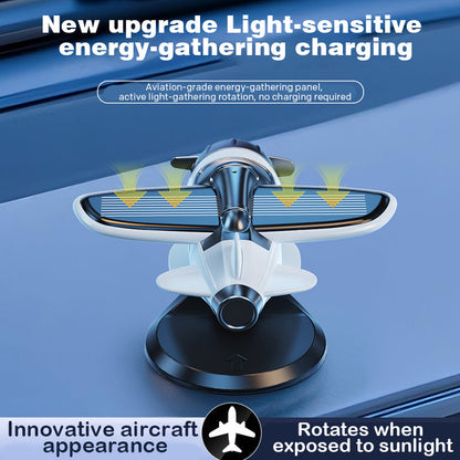 🎁 2025 Limited Time Sale - 50% OFF 🔥 Solar-Powered Airplane-Shaped Car Ornaments