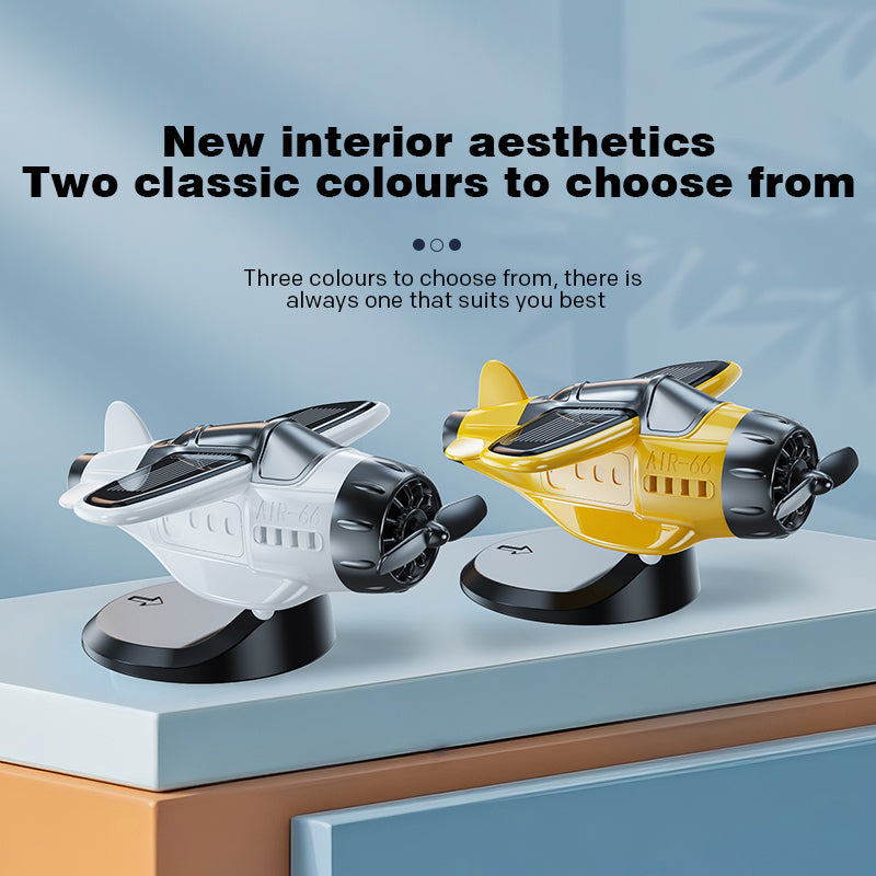 🎁 2025 Limited Time Sale - 50% OFF 🔥 Solar-Powered Airplane-Shaped Car Ornaments