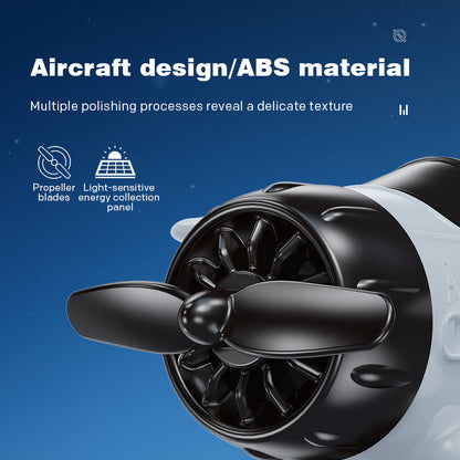 🎁 2025 Limited Time Sale - 50% OFF 🔥 Solar-Powered Airplane-Shaped Car Ornaments