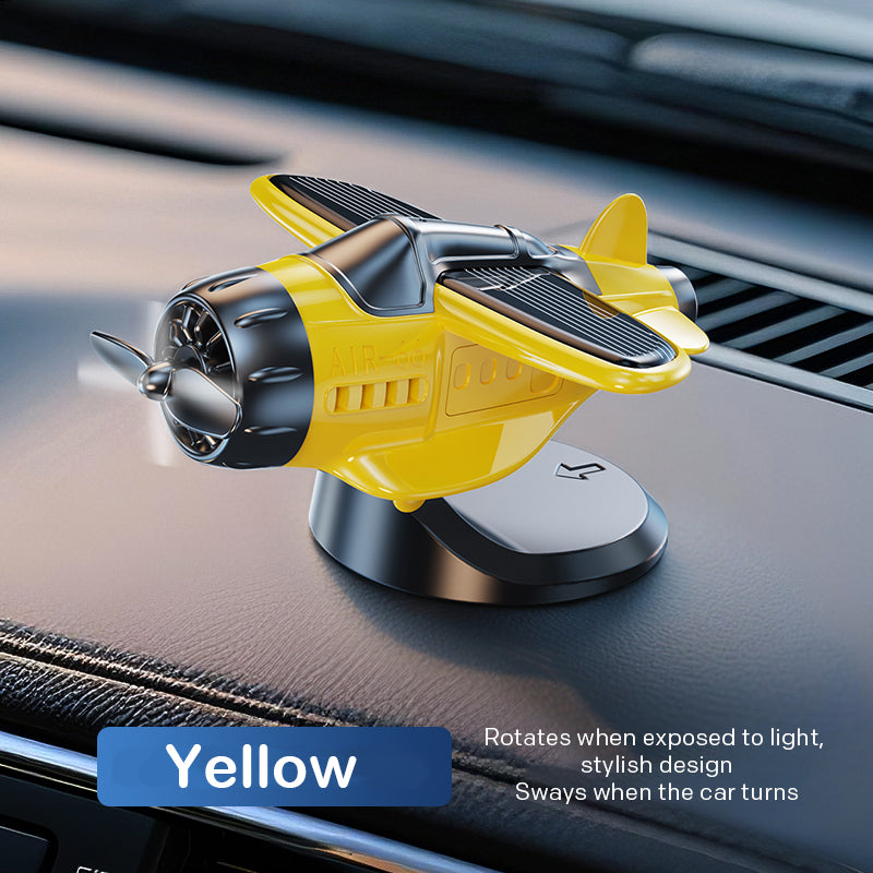 🎁 2025 Limited Time Sale - 50% OFF 🔥 Solar-Powered Airplane-Shaped Car Ornaments