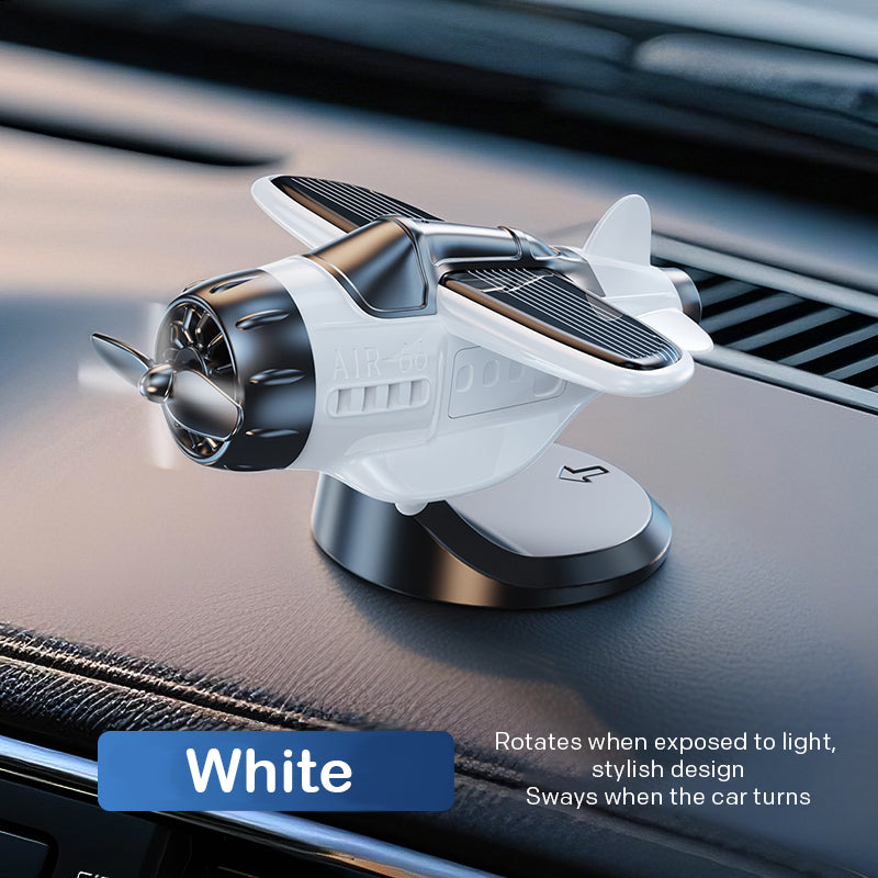 🎁 2025 Limited Time Sale - 50% OFF 🔥 Solar-Powered Airplane-Shaped Car Ornaments